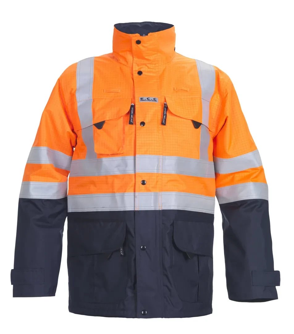 Hydrowear Hydrowear MIRAMAS Parka Multinorm Dark Slate Gray Fluor Oranje - Marine / S,Fluor Oranje - Marine / M,Fluor Oranje - Marine / L,Fluor Oranje - Marine / XL,Fluor Oranje - Marine / XXL,Fluor Oranje - Marine / 3XL,Fluor Oranje - Marine / 4XL,Fluor Oranje - Marine / 5XL