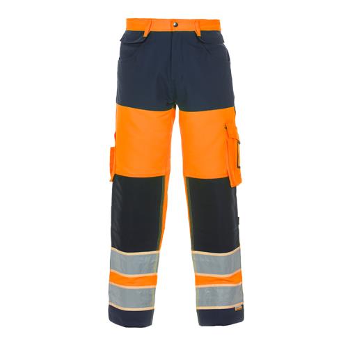 Hydrowear Hydrowear EN20471 broek Idstein Dark Orange Fluor Oranje - Marine / 44,Fluor Oranje - Marine / 46,Fluor Oranje - Marine / 48,Fluor Oranje - Marine / 50,Fluor Oranje - Marine / 52,Fluor Oranje - Marine / 54,Fluor Oranje - Marine / 56,Fluor Oranje - Marine / 58,Fluor Oranje - Marine / 60,Fluor Oranje - Marine / 62,Fluor Oranje - Marine / 64,Fluor Oranje - Marine / 66