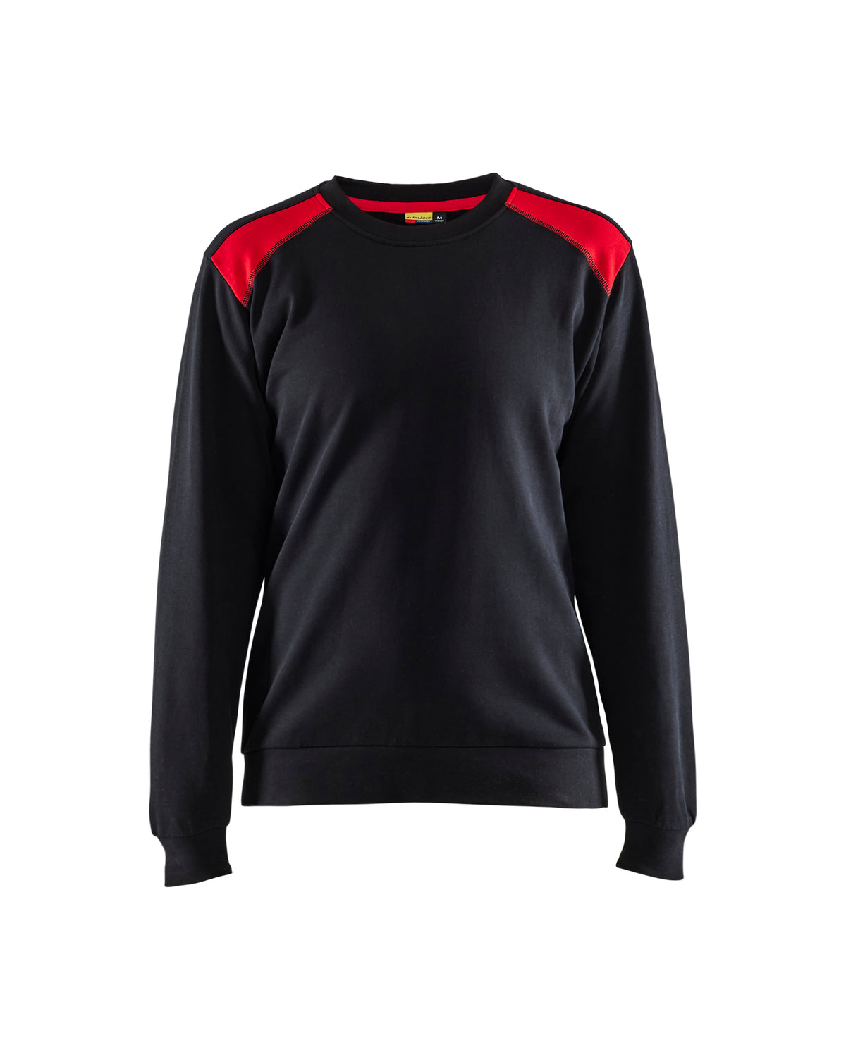 Sweatshirt Dames 3408 - Zwart/Rood