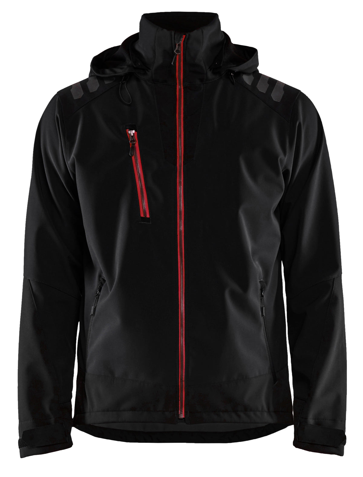 Softshell Jack 4749 - Zwart/Rood