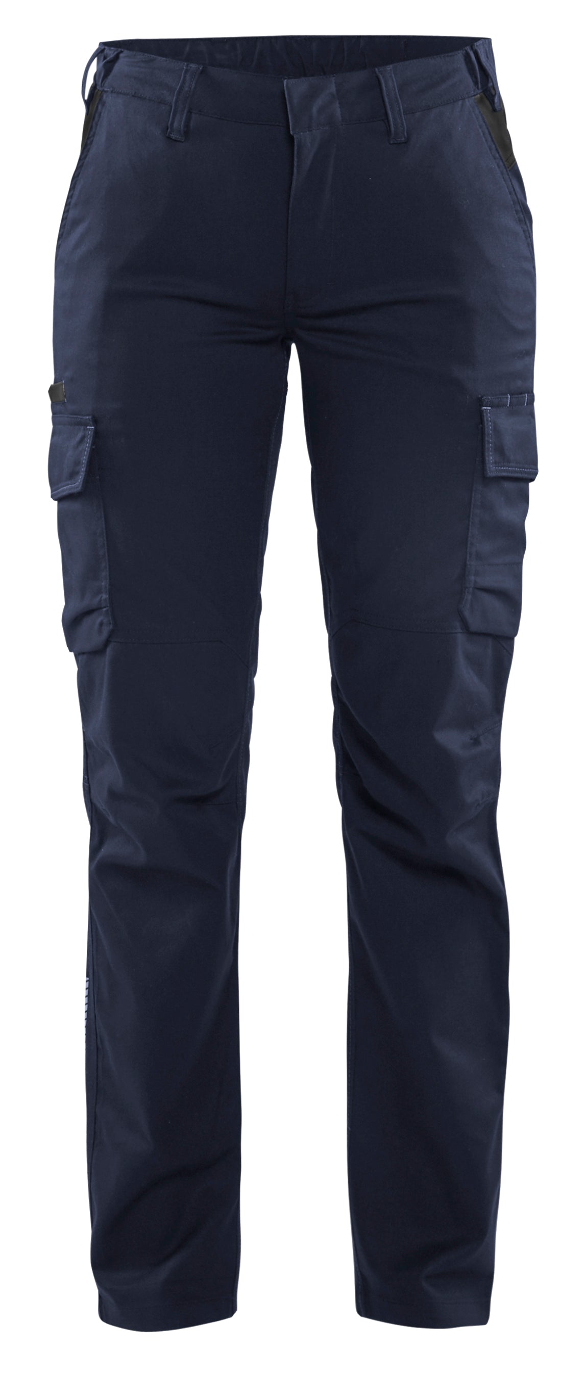 Industrie Werkbroek Stretch Dames 7144 - Donker marineblauw/Zwart