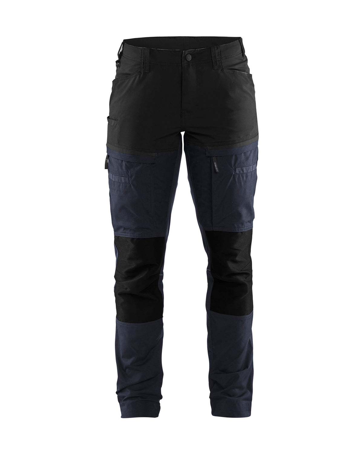 Service Werkbroek Stretch Dames 7166 - Donker marineblauw/Zwart