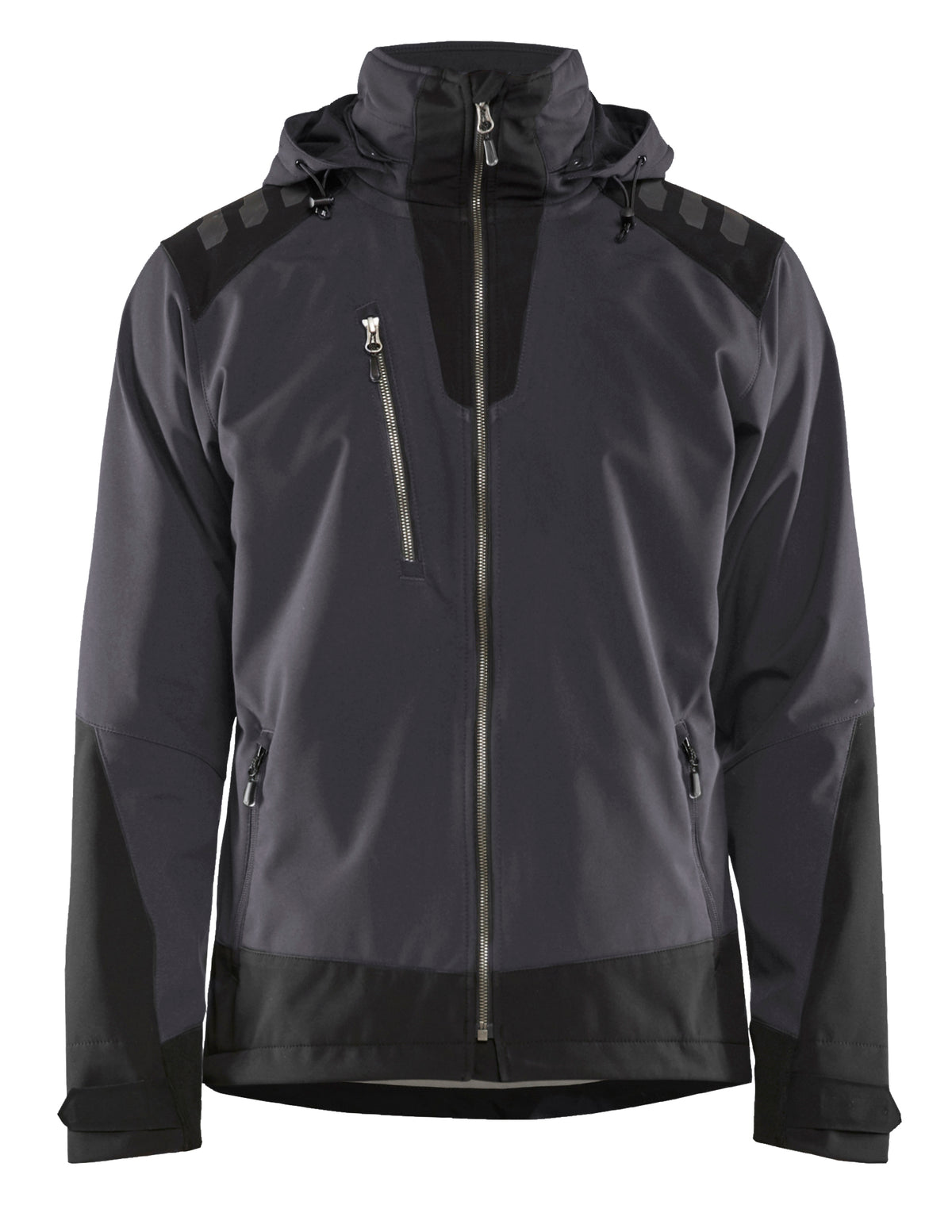 Softshell jack 4750 - Donkergrijs/Zwart