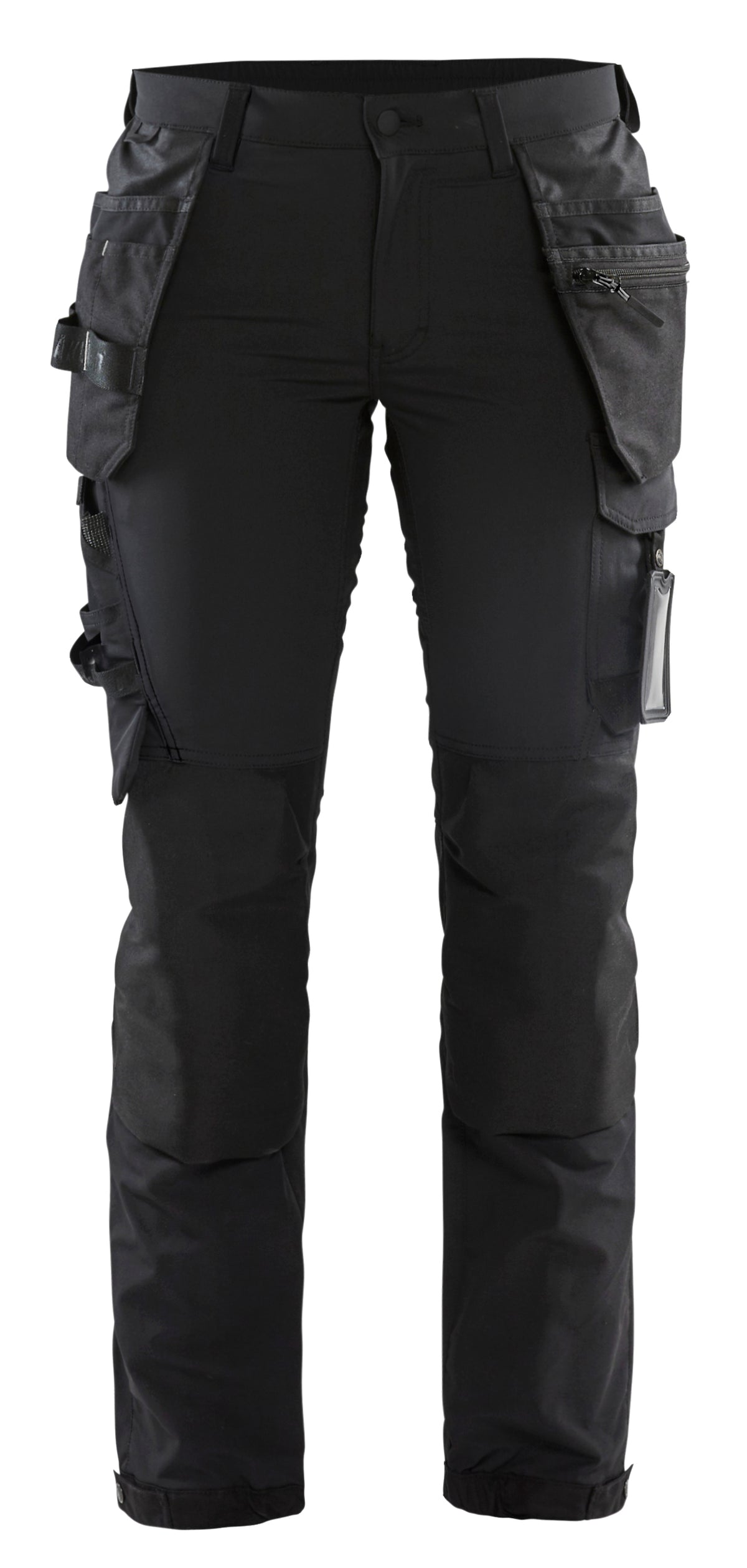 Werkbroek Dames 7192 - Zwart/Donkergrijs