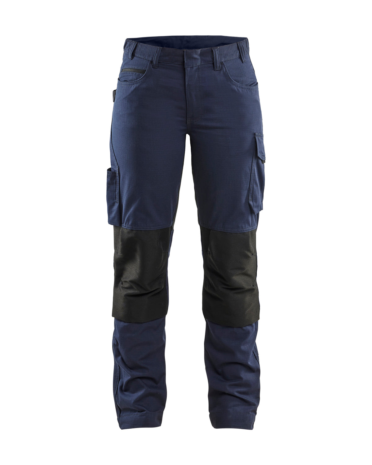 Service Werkbroek Stretch Dames 7195 - Donker marineblauw/Zwart