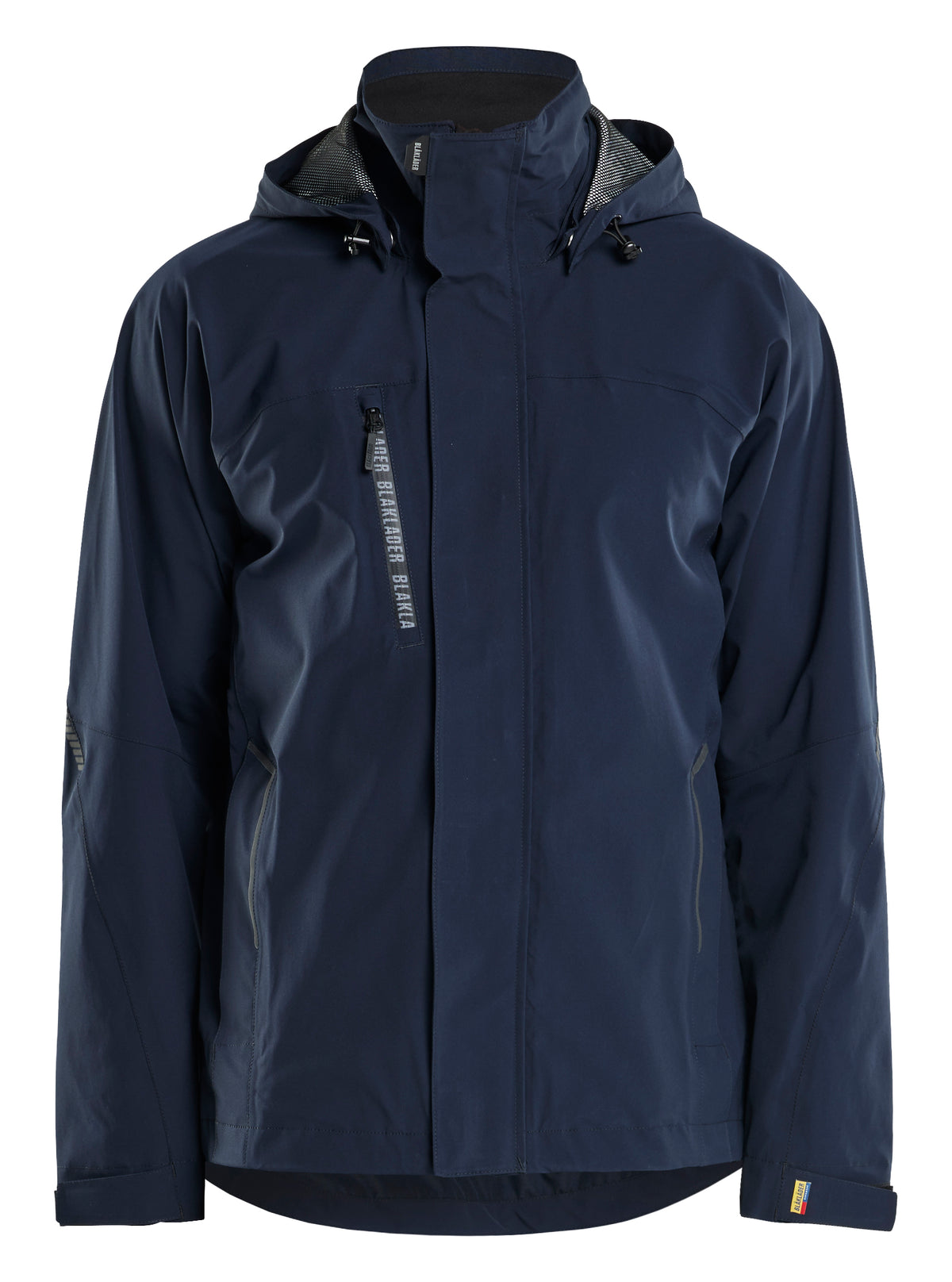 Shell Jack Stretch 4483 - Donker marineblauw/Zwart