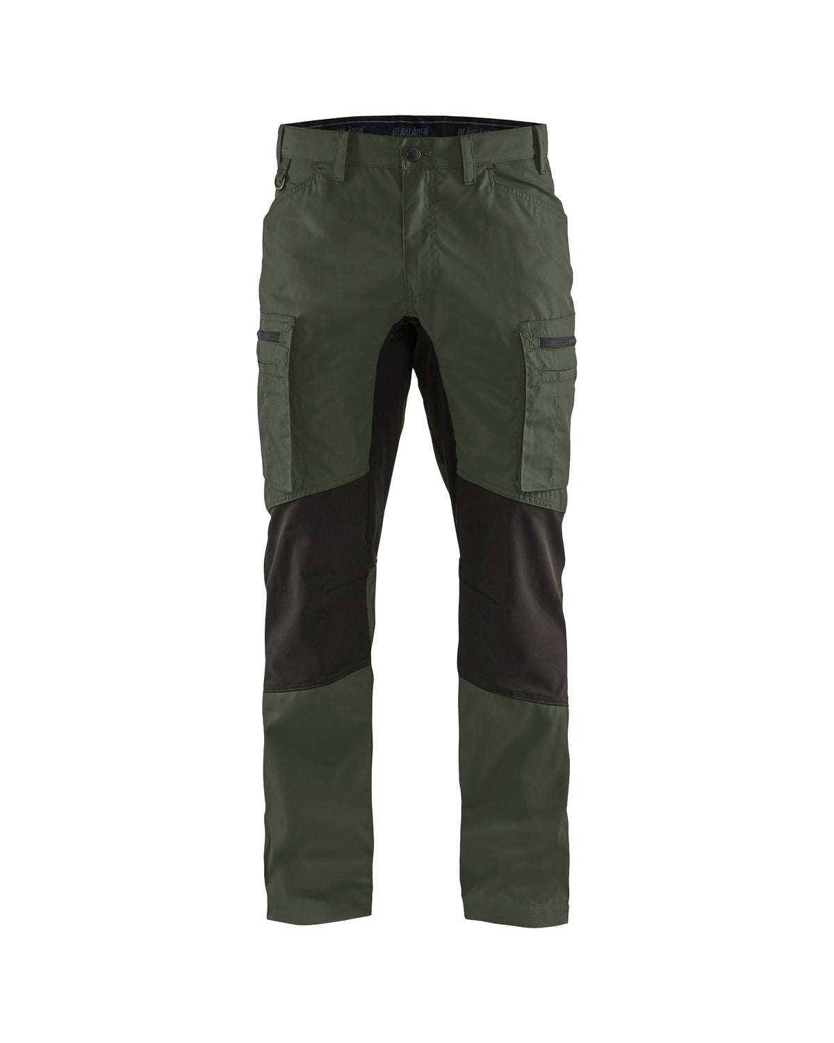 Service werkbroek stretch 1459 - Army groen/Zwart