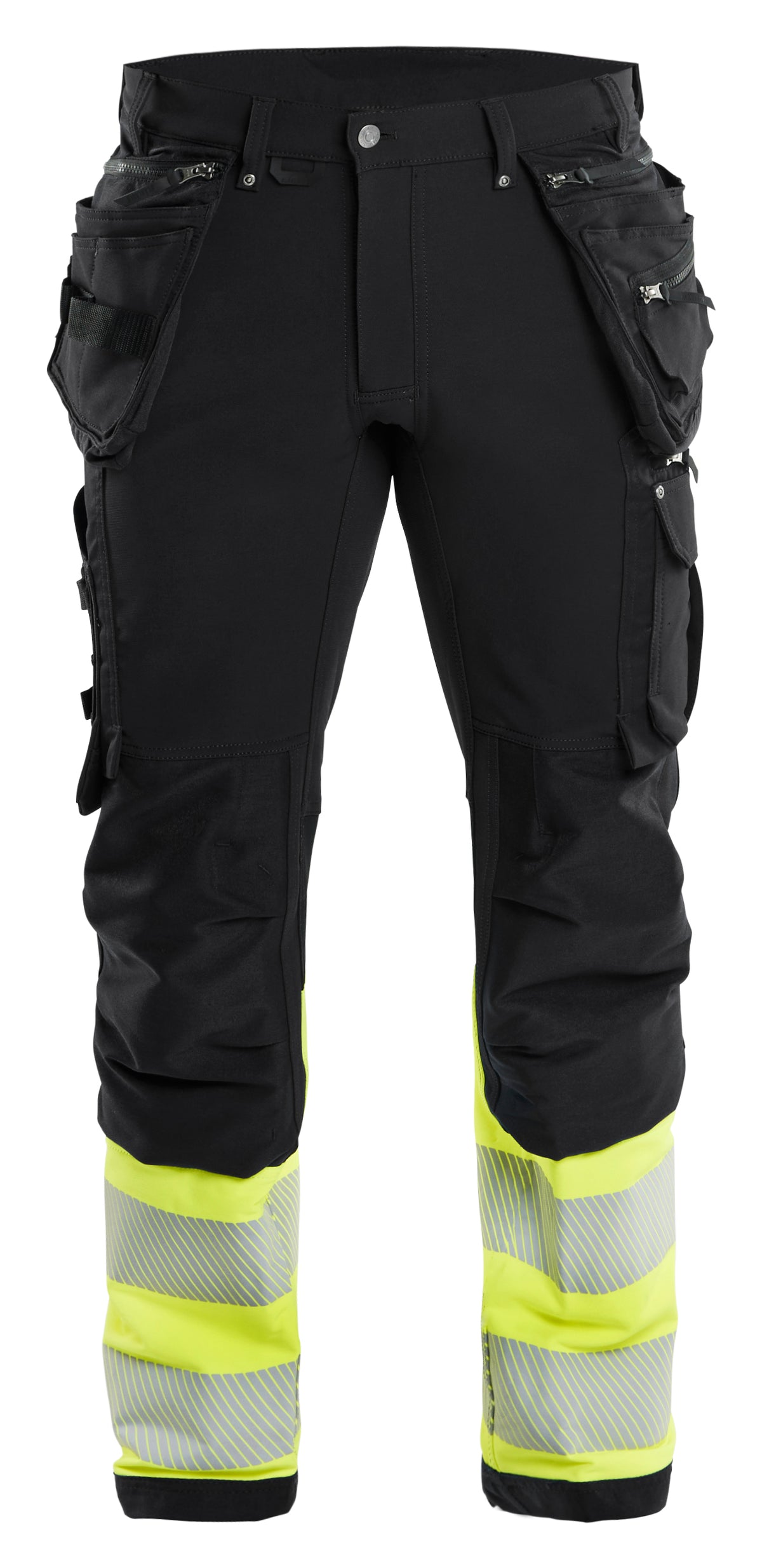 Werkbroek High-Visibility 1993 - Zwart/High Vis Geel