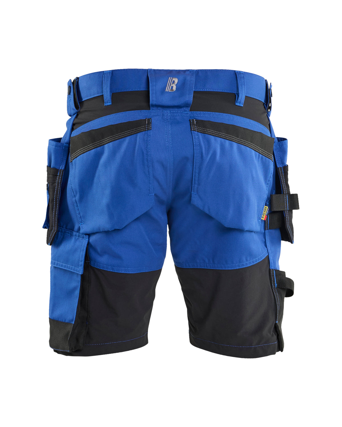 Korte Werkbroek 1752 - Korenblauw/Zwart