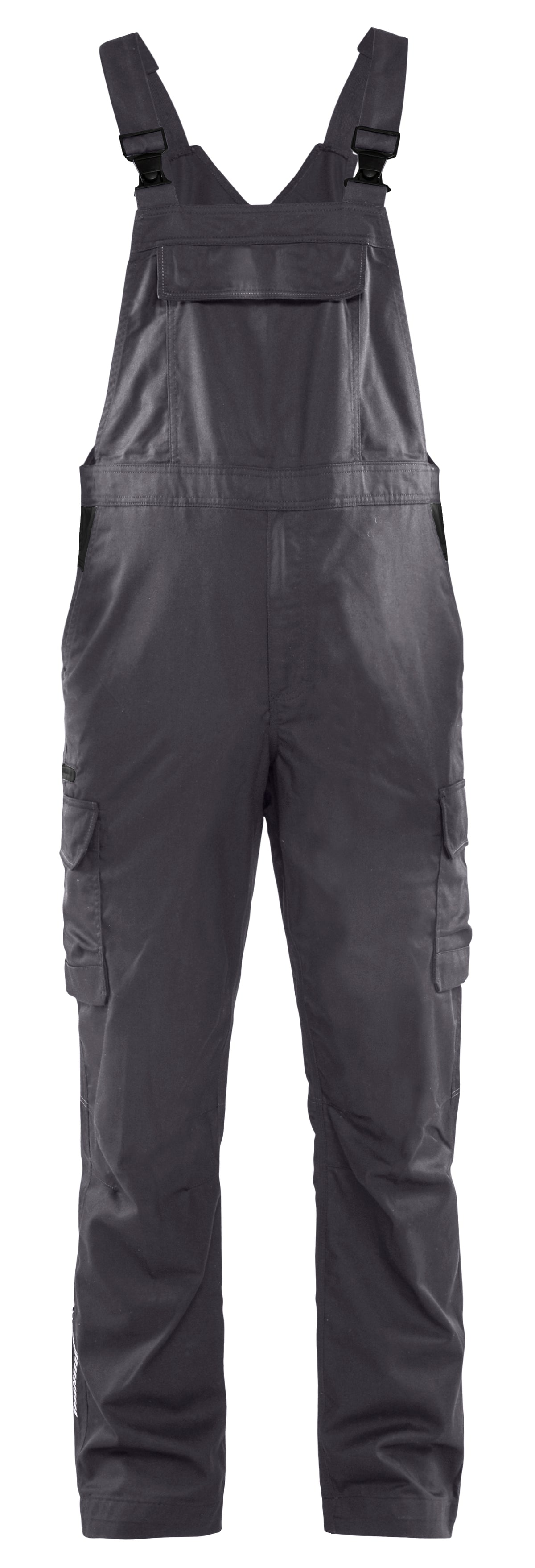 Bretelbroek Industrie Stretch 2644 - Medium grijs/Zwart