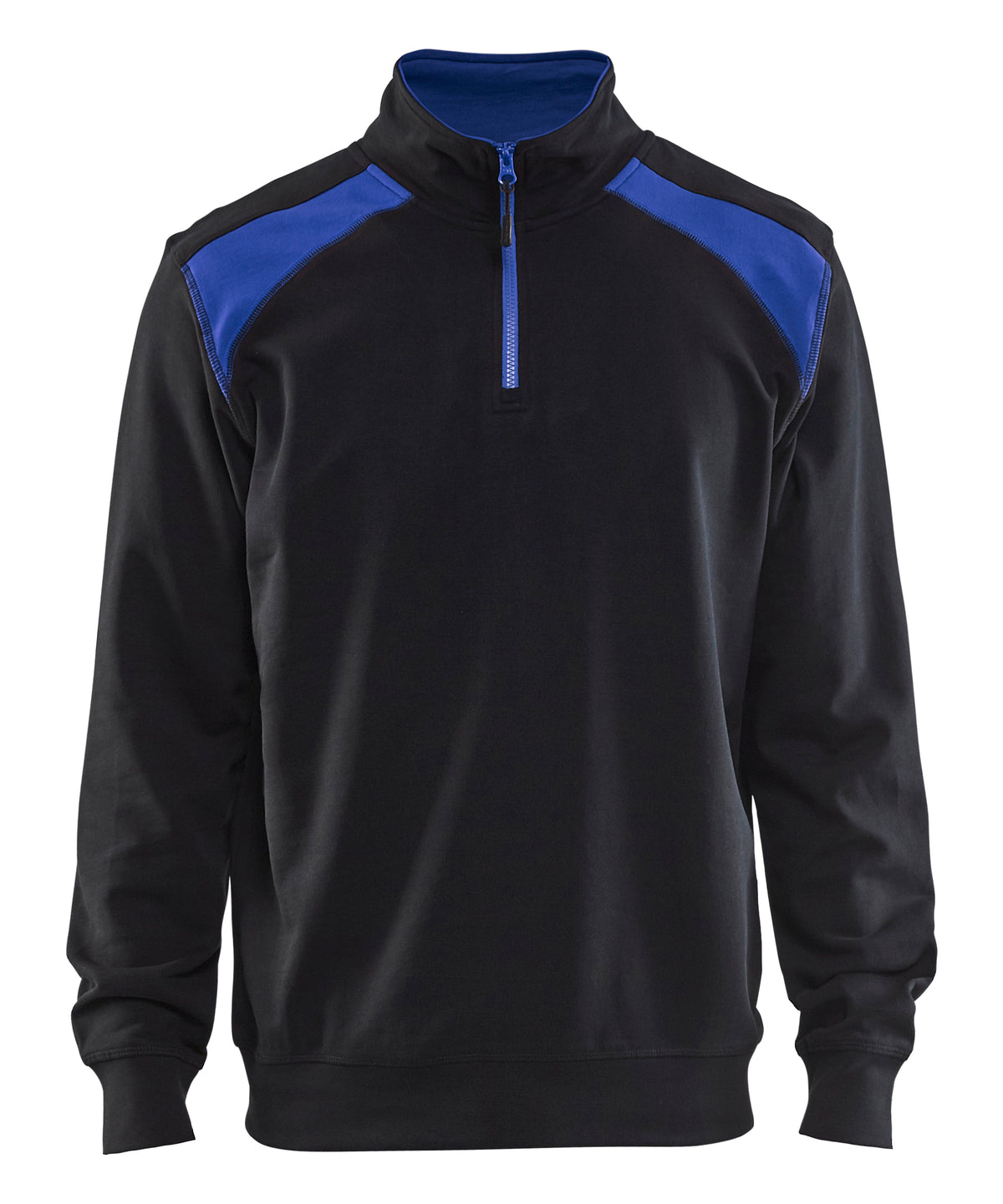 Sweatshirt 3353 - zwart/korenblauw