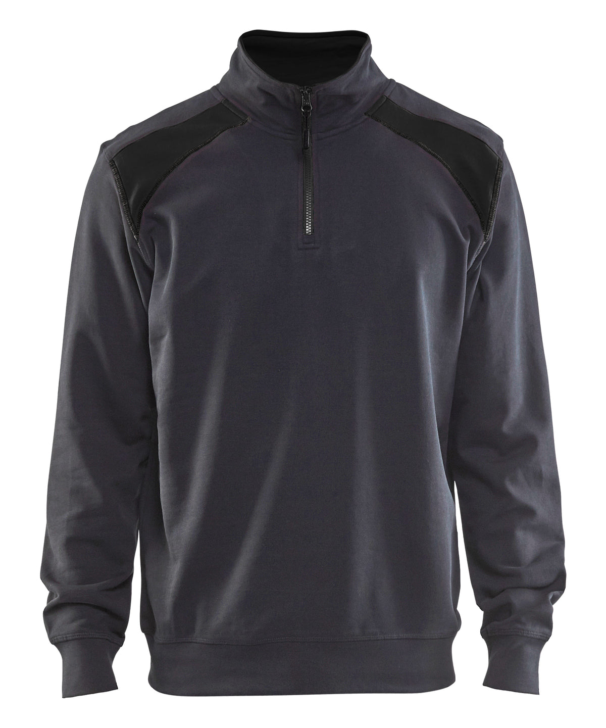 Sweatshirt 3353 - Medium grijs/Zwart