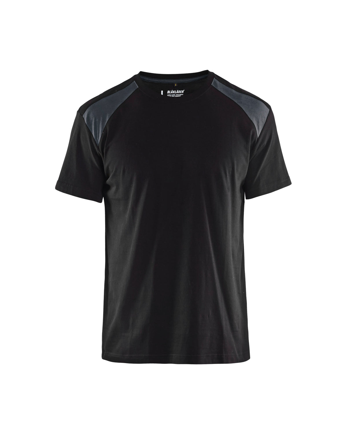 T-shirt Industrie 3379 - Zwart/Donkergrijs
