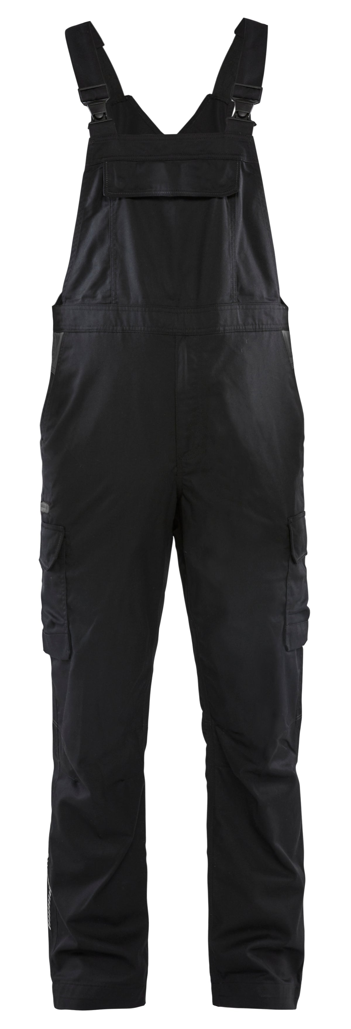 Bretelbroek Industrie Stretch 2644 - Zwart/Donkergrijs