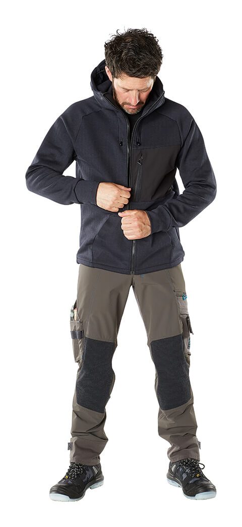 MASCOT Unisex Capuchontrui Met Rits 17384-319-09