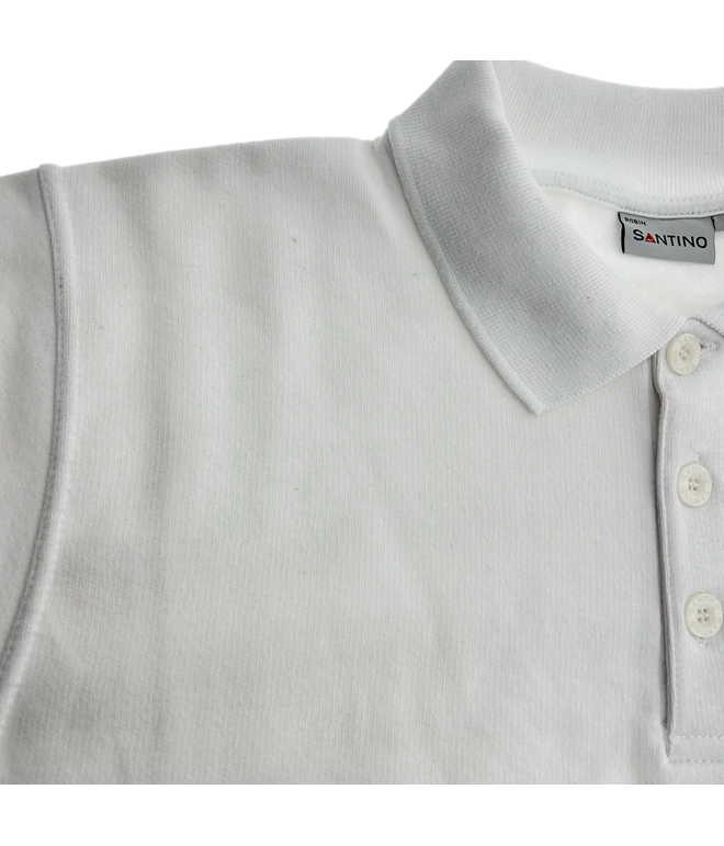 Robin Unisex Polosweater van Katoen en Polyester