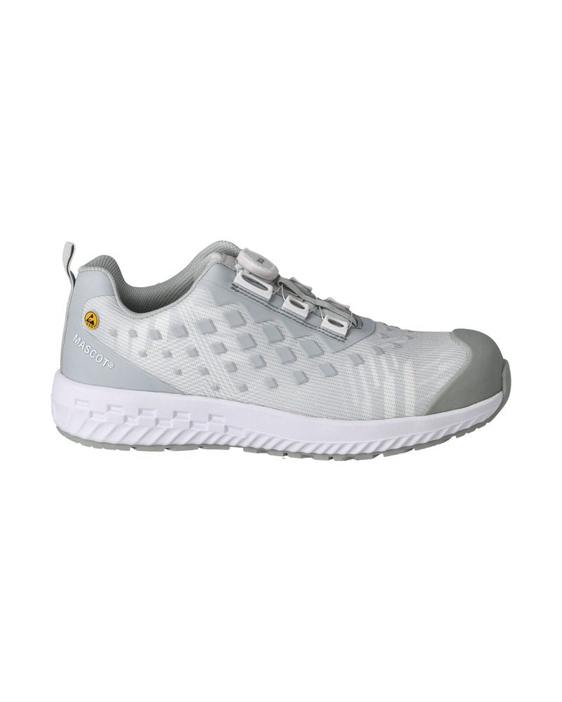 Veiligheidsschoenen laag F0650 - 0688 - wit/lichtgrijs-gemêleerd