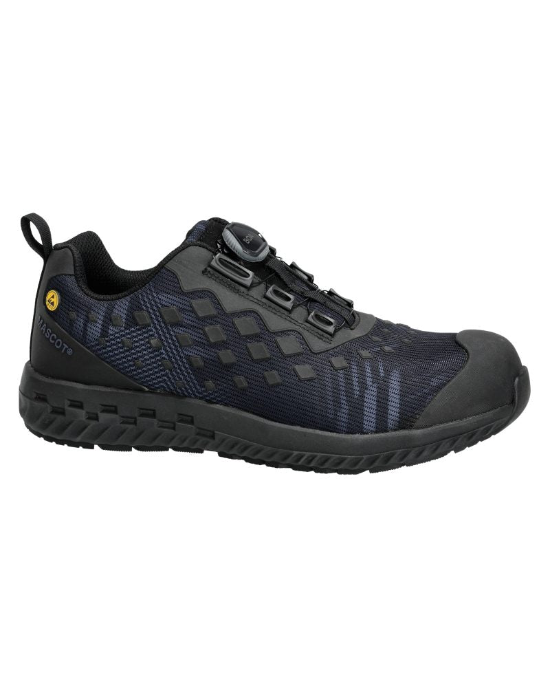 Veiligheidsschoenen laag F0650 - 8509 - steenblauw/zwart
