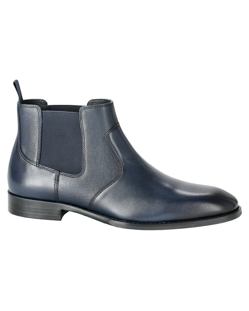 Zakelijke laarzen F3002 - 13 - donkerblauw