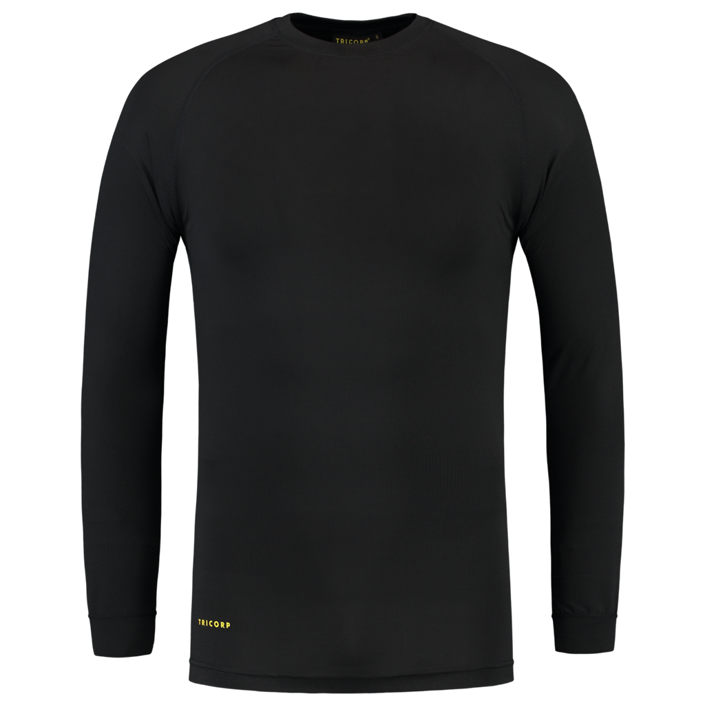 Tricorp Thermo Shirt 602002 Black Ondergoed en Sokken Black / XS,Black / S,Black / M,Black / L,Black / XL,Black / XXL,Black / 3XL