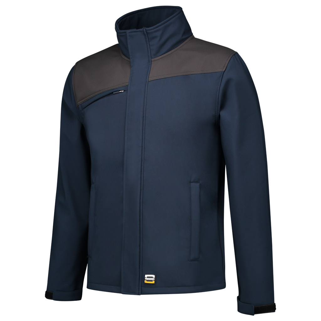 Tricorp Softshell Bicolor Naden 402021 Dark Slate Gray Jassen InkDarkgrey / XS,InkDarkgrey / S,InkDarkgrey / M,InkDarkgrey / L,InkDarkgrey / XL,InkDarkgrey / XXL,InkDarkgrey / 3XL,InkDarkgrey / 4XL