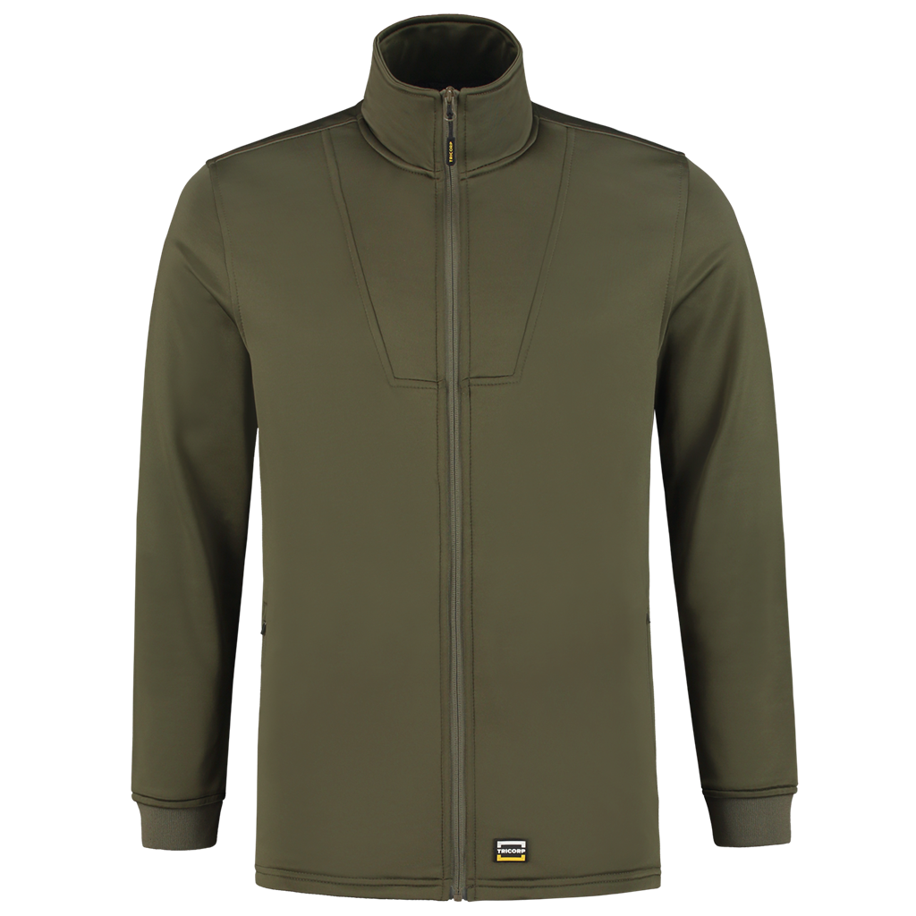 Tricorp Fleece Vest Interlock 302010 Dark Olive Green Sweaters Army / XS,Army / M,Army / S,Army / L,Army / XL,Army / XXL,Army / 3XL