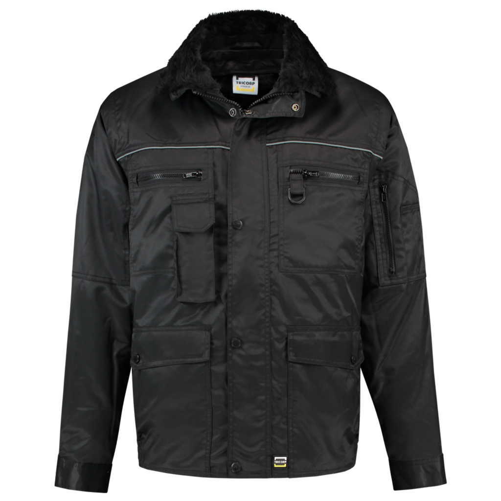 Tricorp Pilotjack Industrie 402005 Dark Slate Gray Jassen Black / S,Black / M,Black / L,Black / XL,Black / XXL,Black / 3XL,Black / 4XL