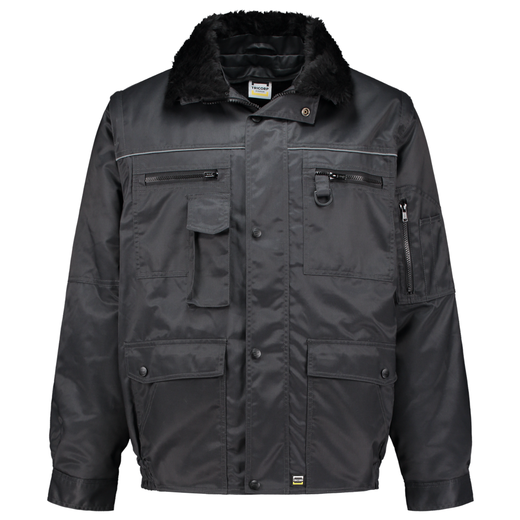 Tricorp Pilotjack Industrie 402005 Dark Slate Gray Jassen Darkgrey / XS,Darkgrey / S,Darkgrey / M,Darkgrey / L,Darkgrey / XL,Darkgrey / XXL,Darkgrey / 3XL,Darkgrey / 4XL