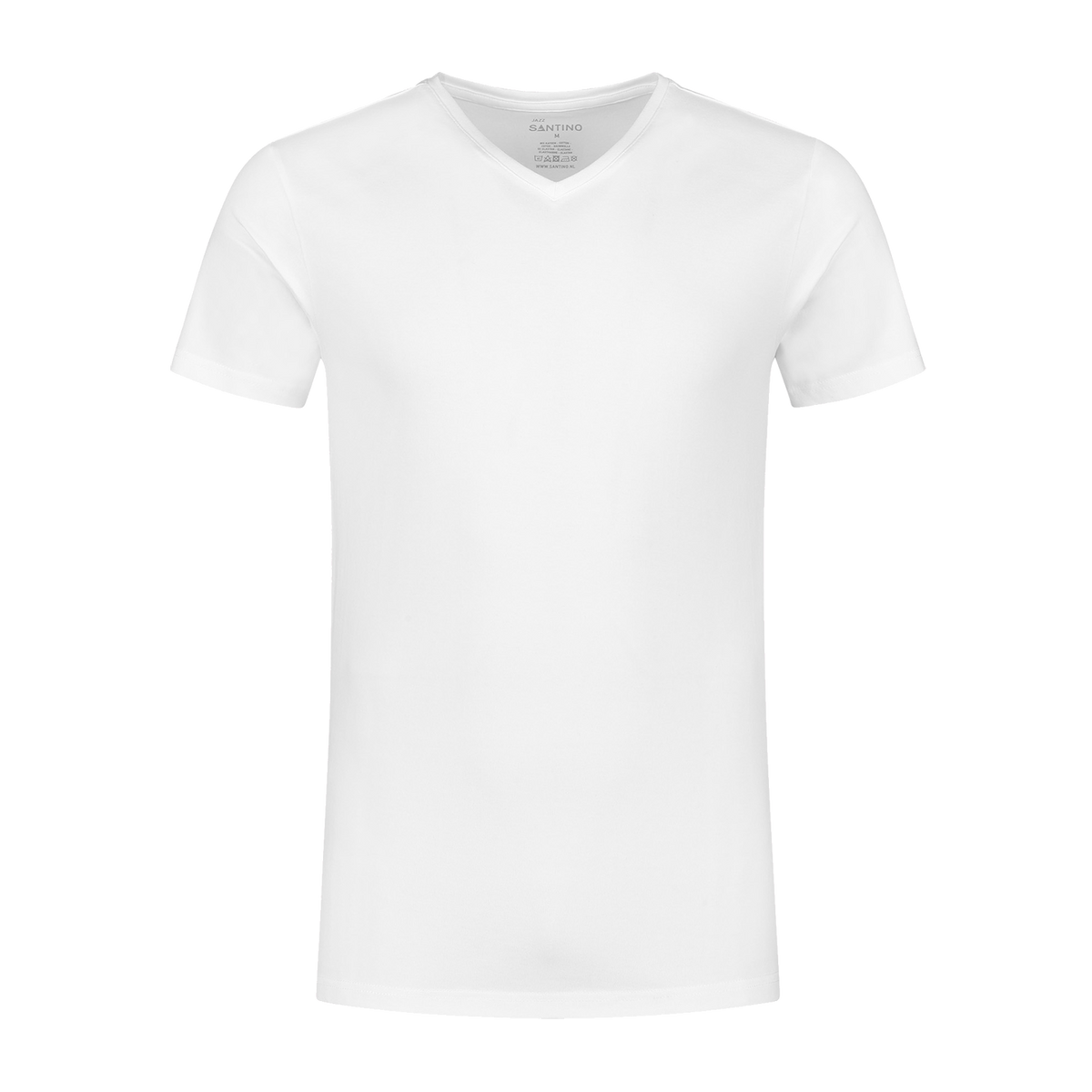 Jazz Unisex T-shirt van Katoen en Elastaan