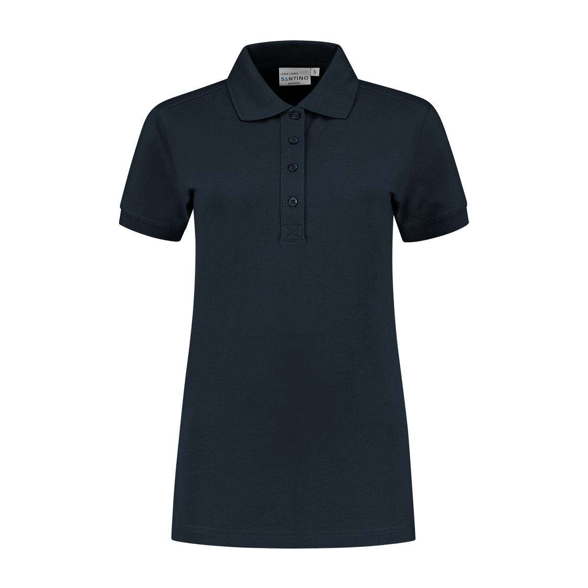 Leeds Dames Poloshirt van Katoen en Polyester
