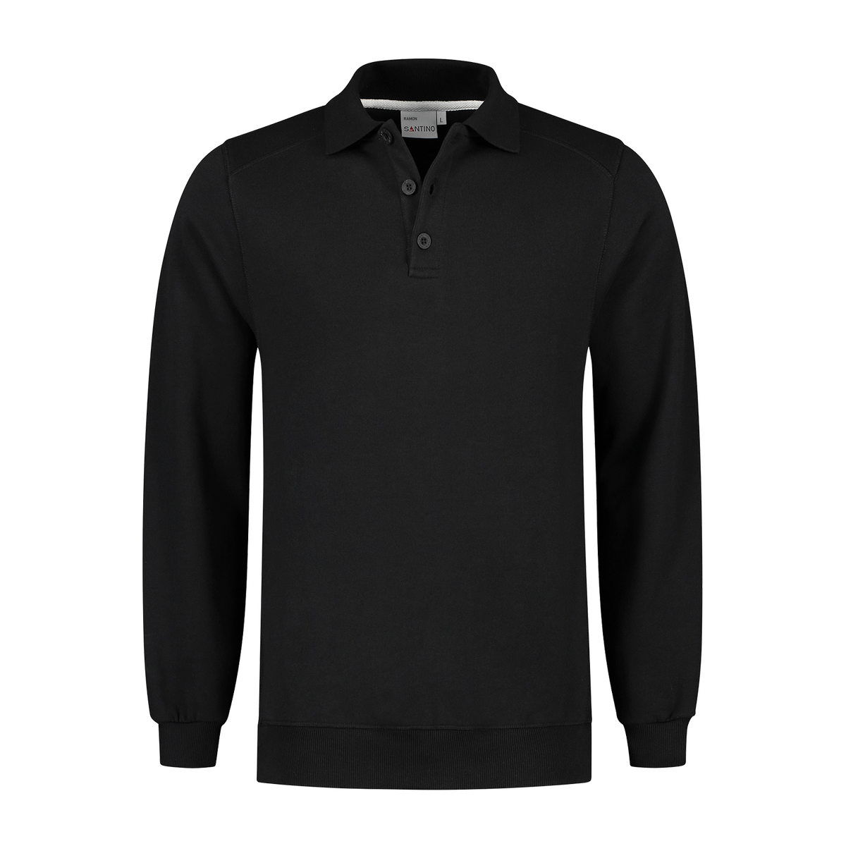 Ramon Unisex Polosweater van Katoen en Polyester