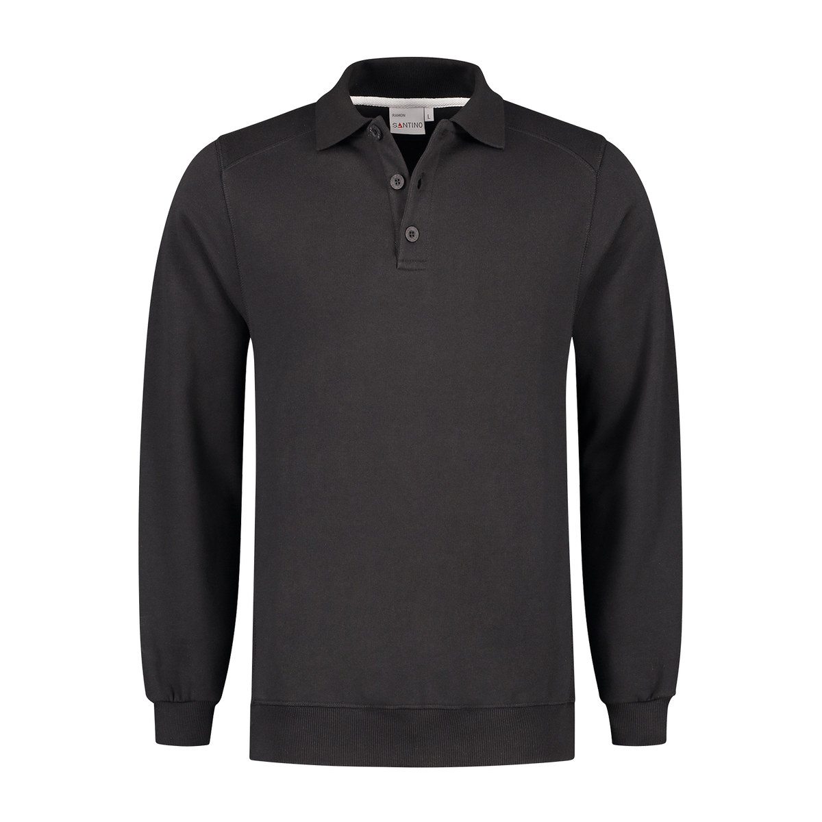 Ramon Unisex Polosweater van Katoen en Polyester