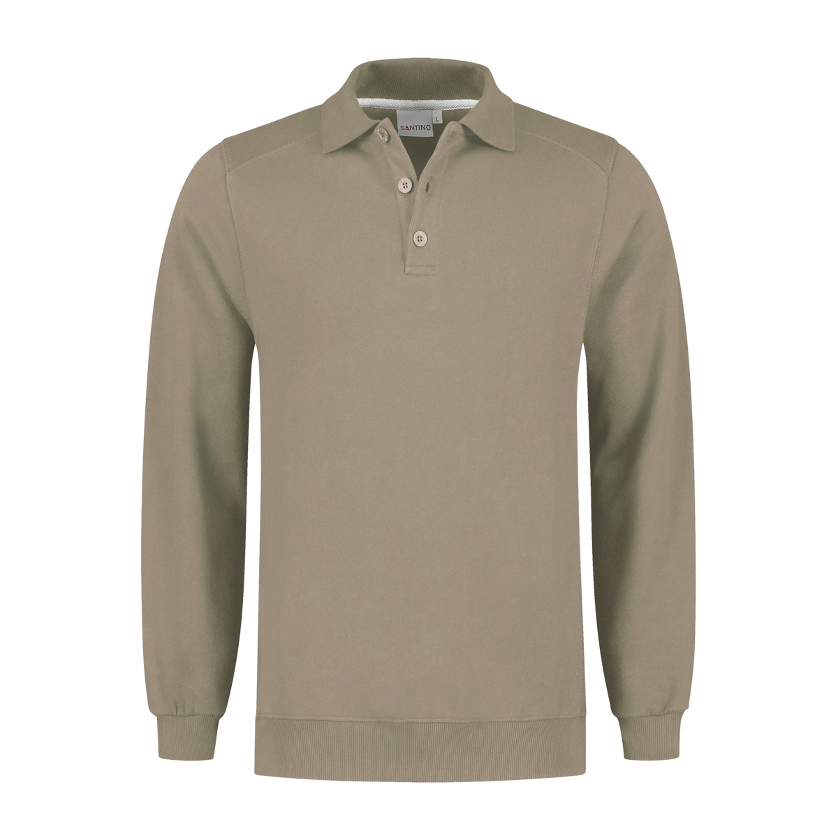 Ramon Unisex Polosweater van Katoen en Polyester
