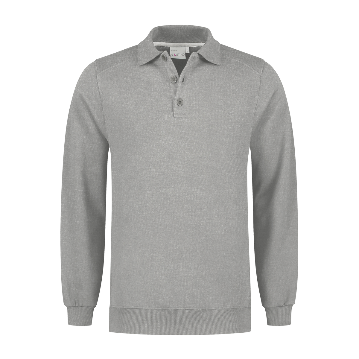 Ramon Unisex Polosweater van Katoen en Polyester