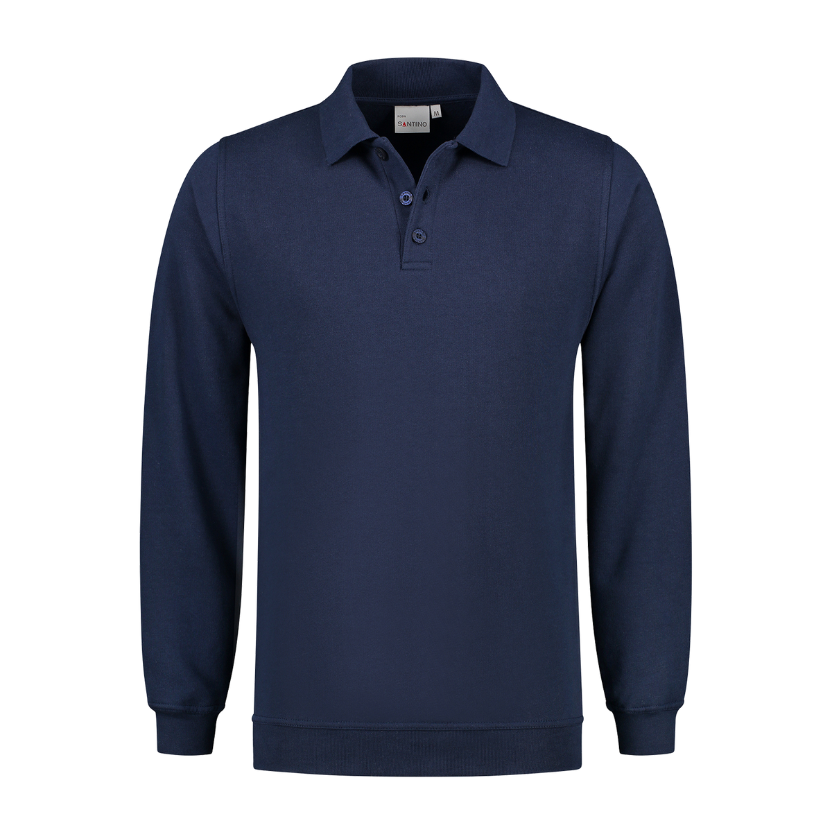 Robin Unisex Polosweater van Katoen en Polyester
