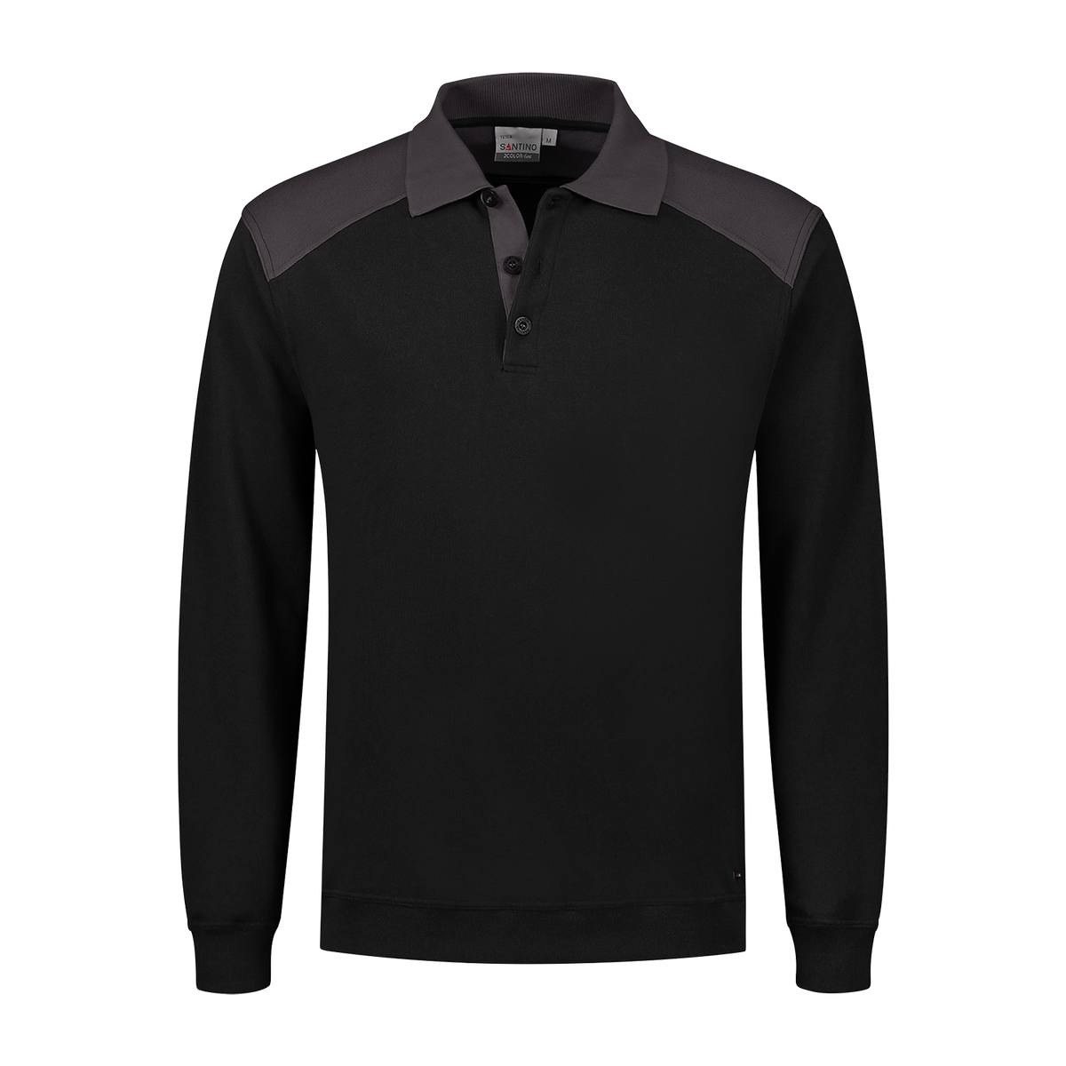 Tesla Unisex Polosweater van Katoen en Polyester