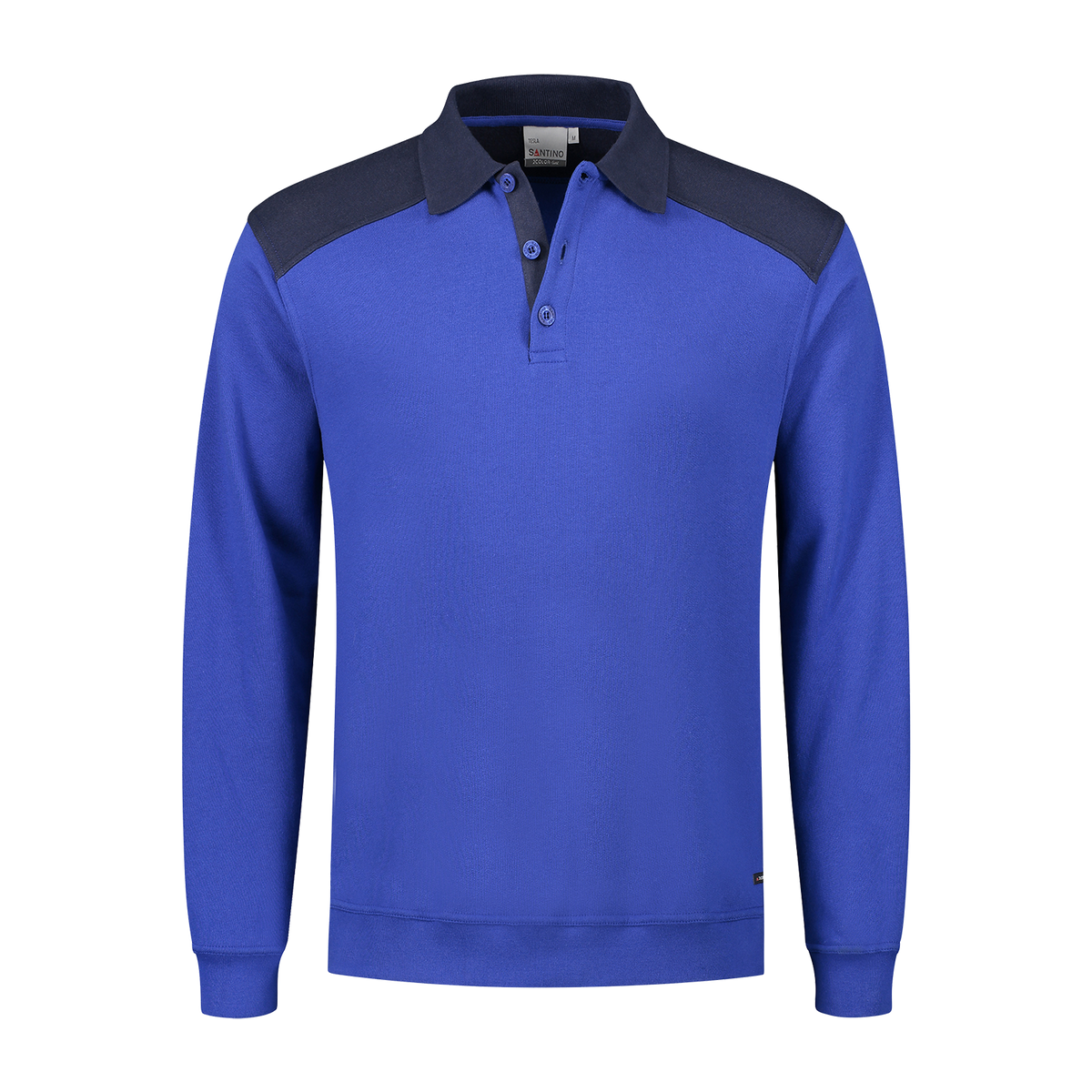 Tesla Unisex Polosweater van Katoen en Polyester