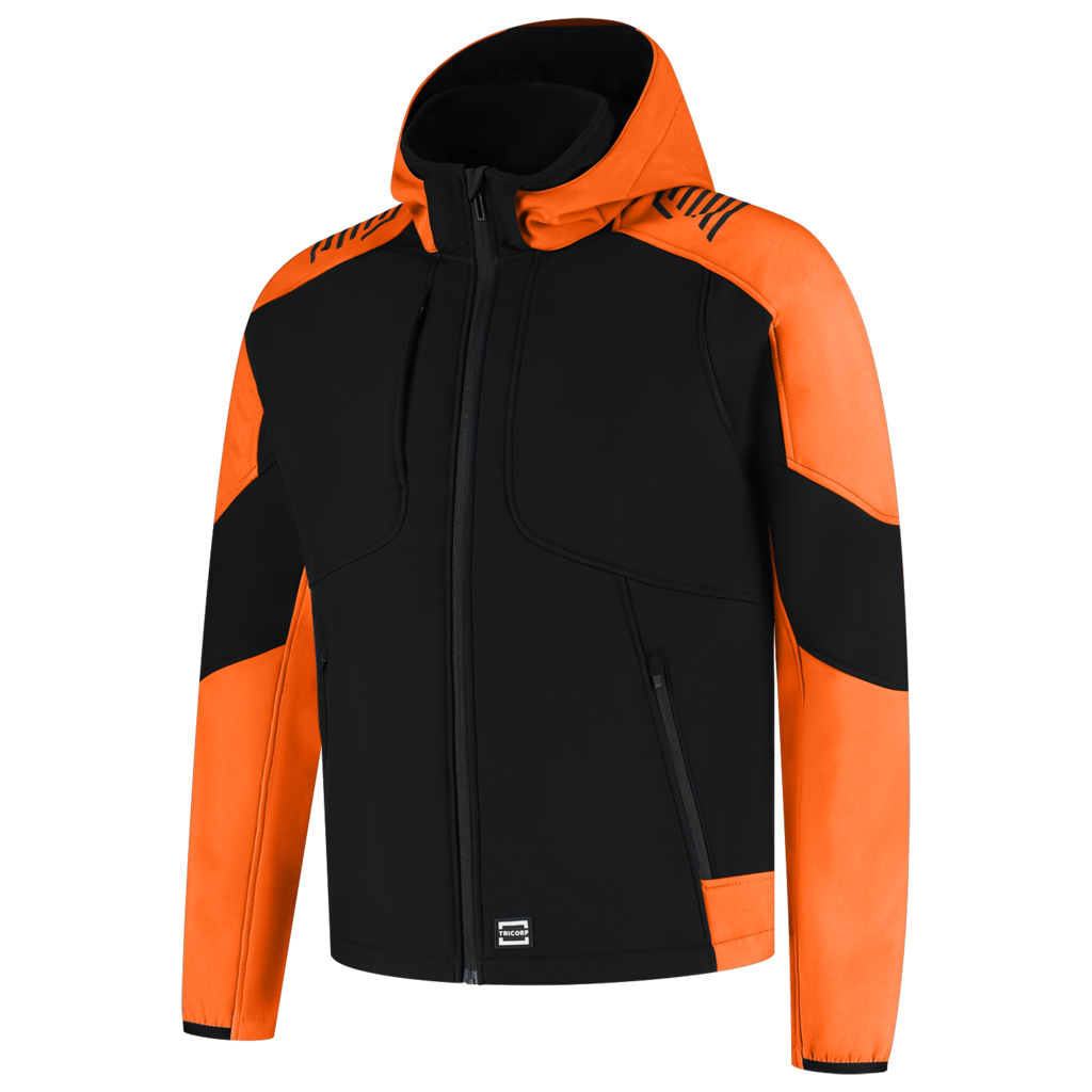 Tricorp Softshell jack met capuchon Bicolor 406118
