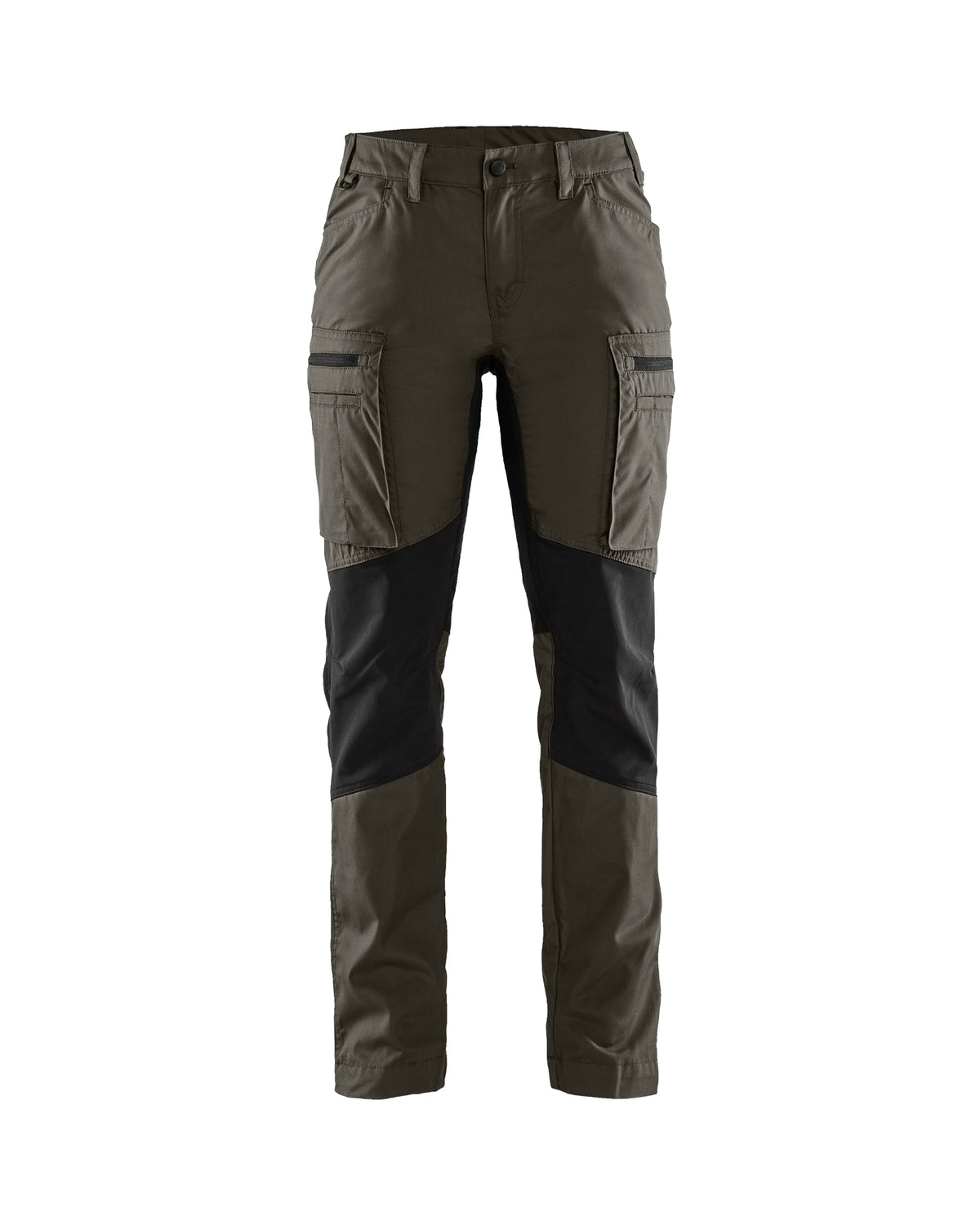 Service werkbroek Stretch Dames 7159 - groen/zwart