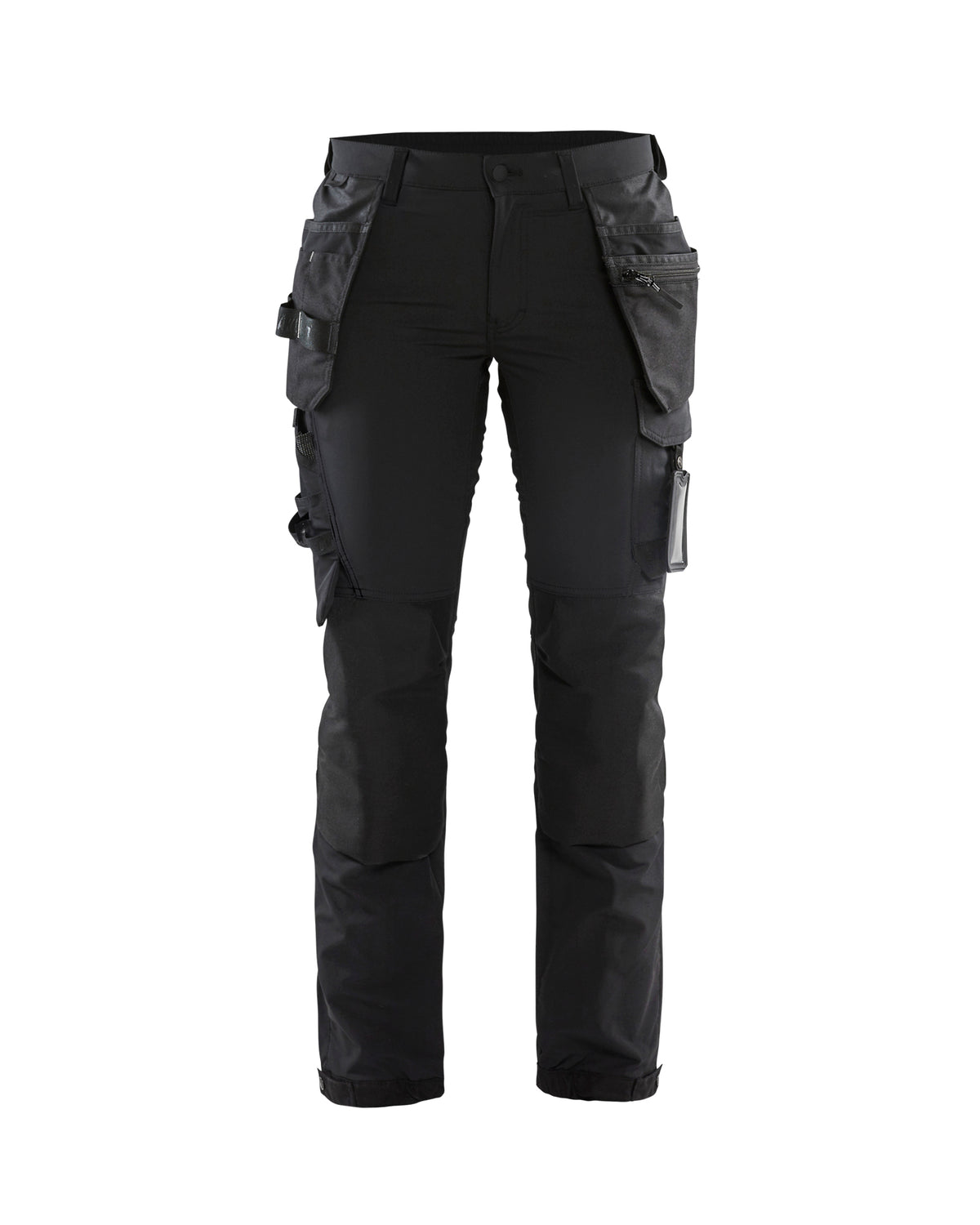 Werkbroek Dames 7192 - Zwart/Donkergrijs