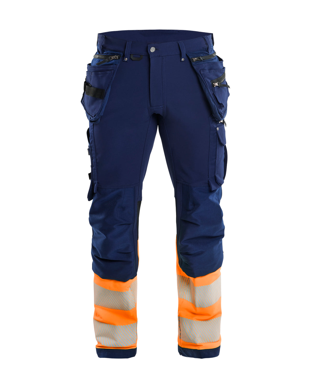 Werkbroek High-Visibility 1993 - Marineblauw/Oranje