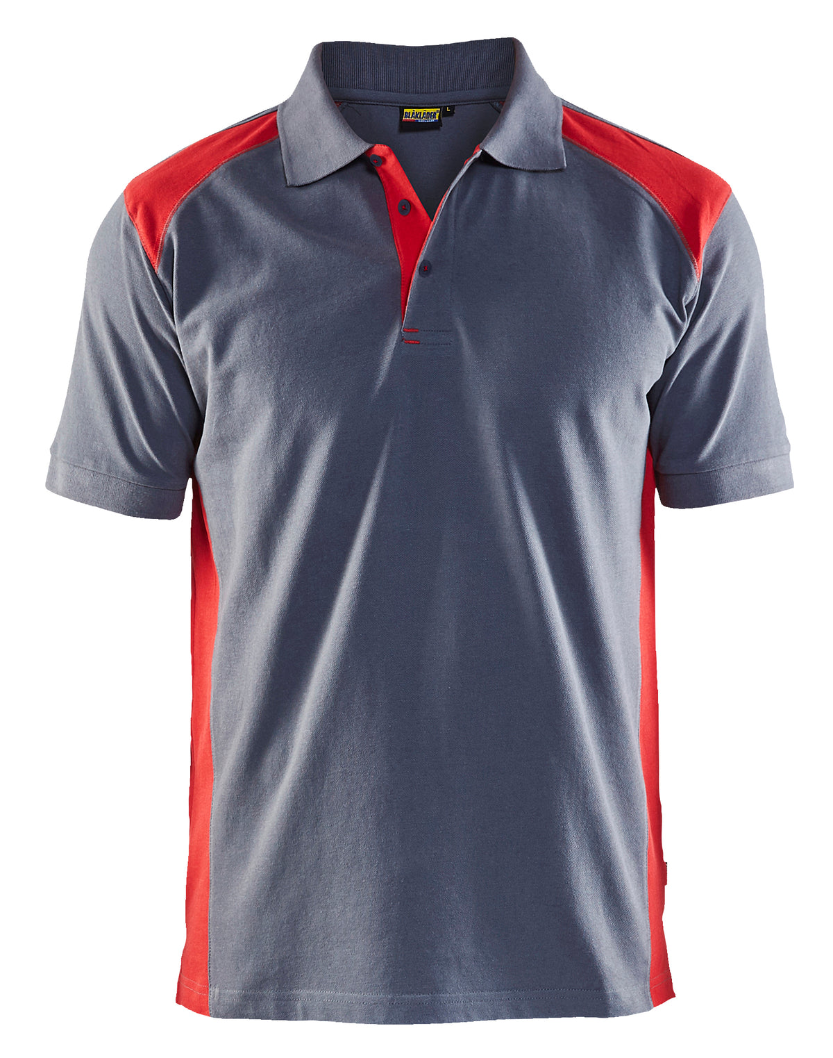 Poloshirt 3324 - Grijs/Rood