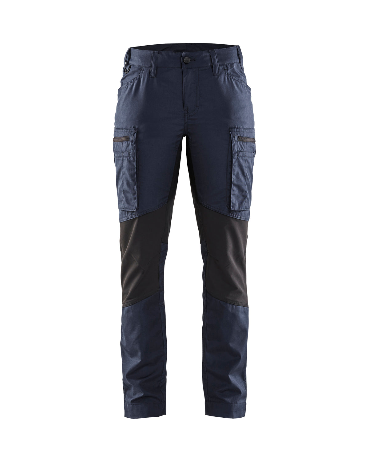 Service werkbroek Stretch Dames 7159 - Donker marineblauw/Zwart