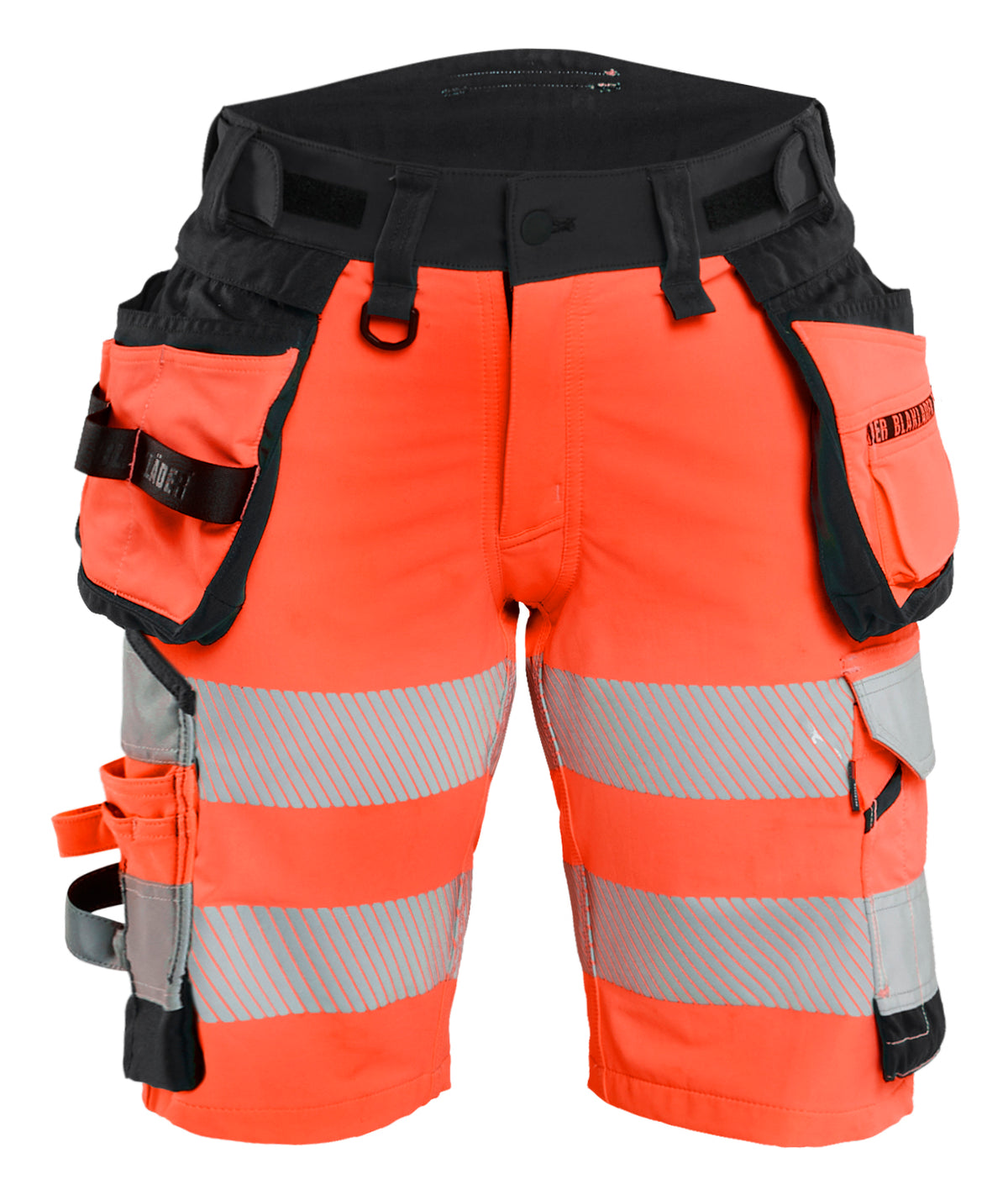 High-Visibility Short Dames 7020 - High Vis Rood/Zwart