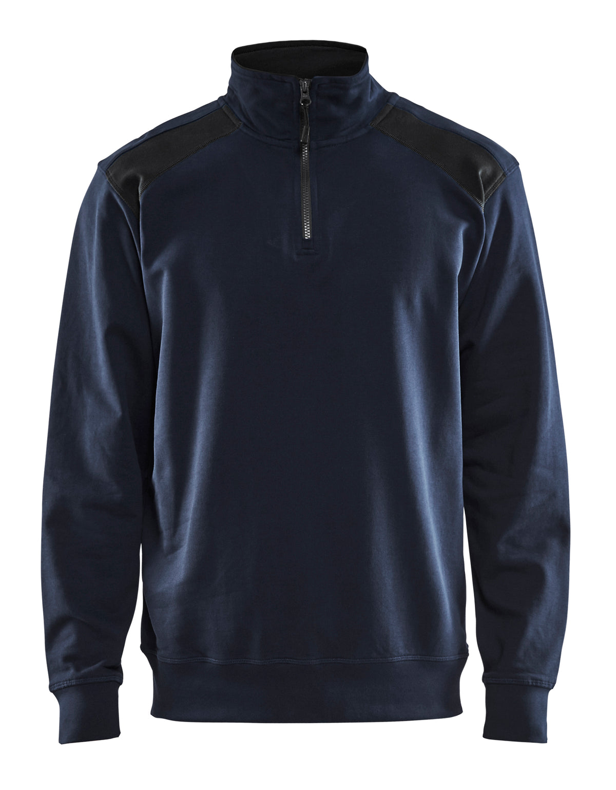 Sweatshirt 3353 - Donker marineblauw/Zwart