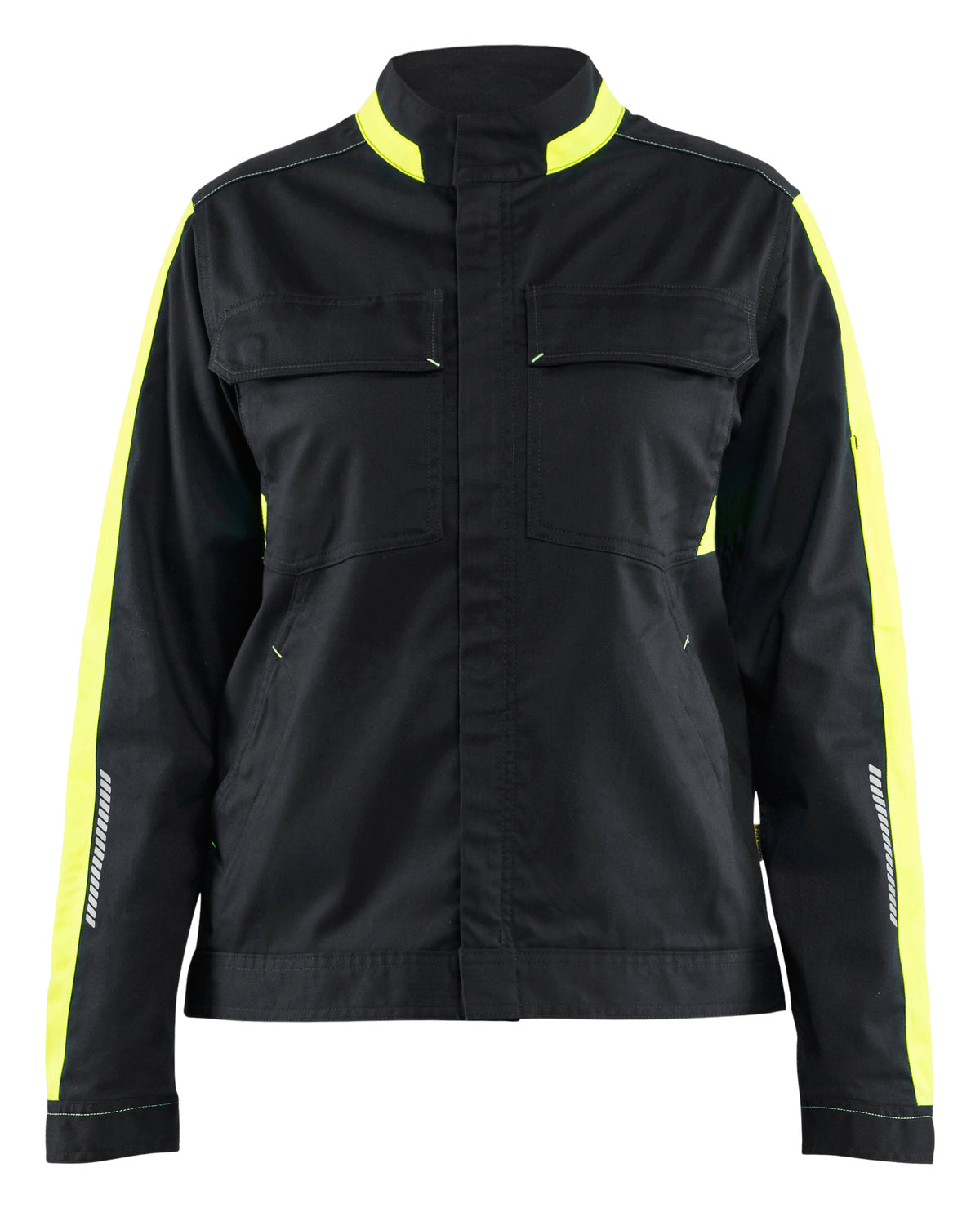 Jack Industrie Dames 4443 - Zwart/High Vis Geel