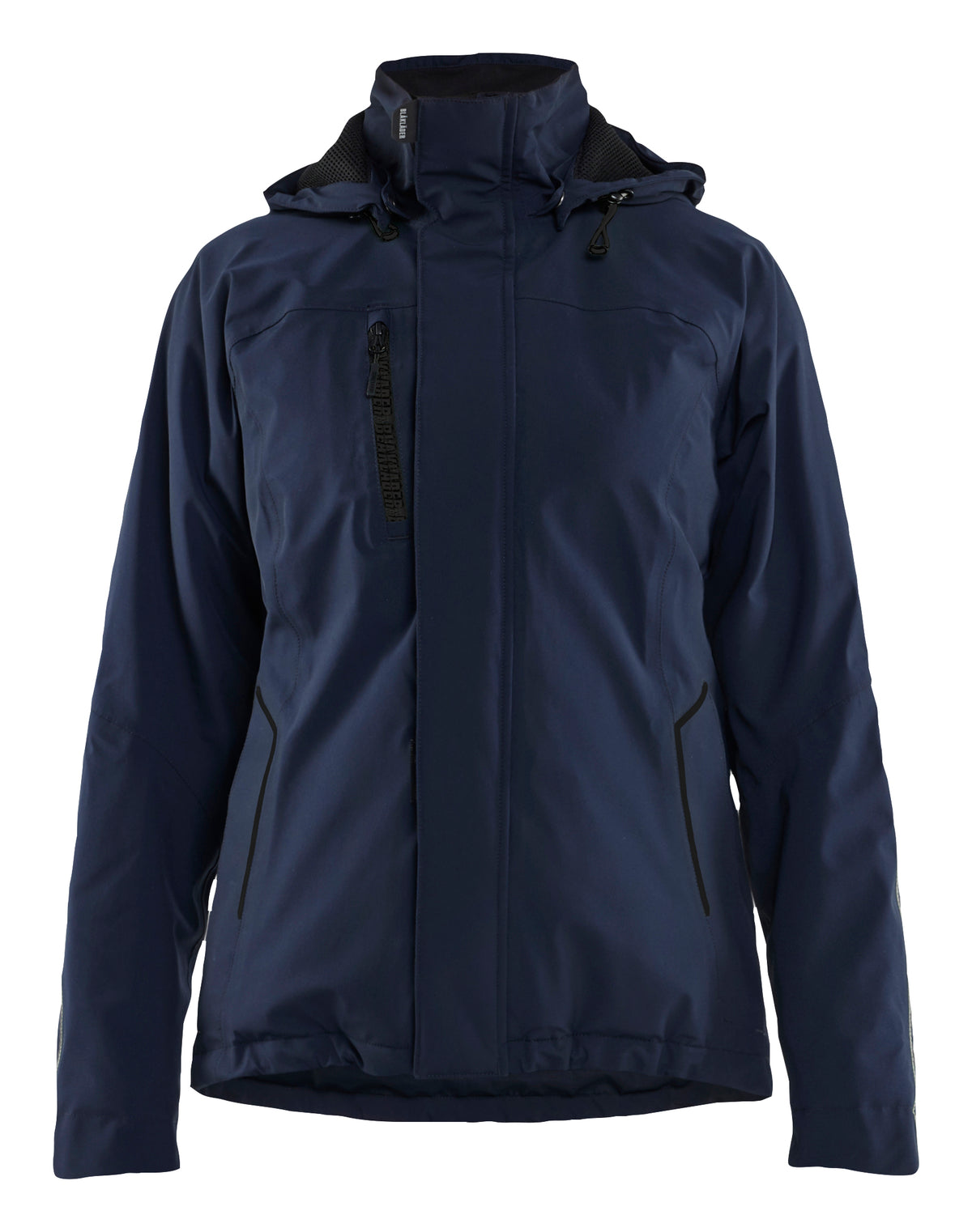 Winterjas Dames 4408 - Donker marineblauw/Zwart