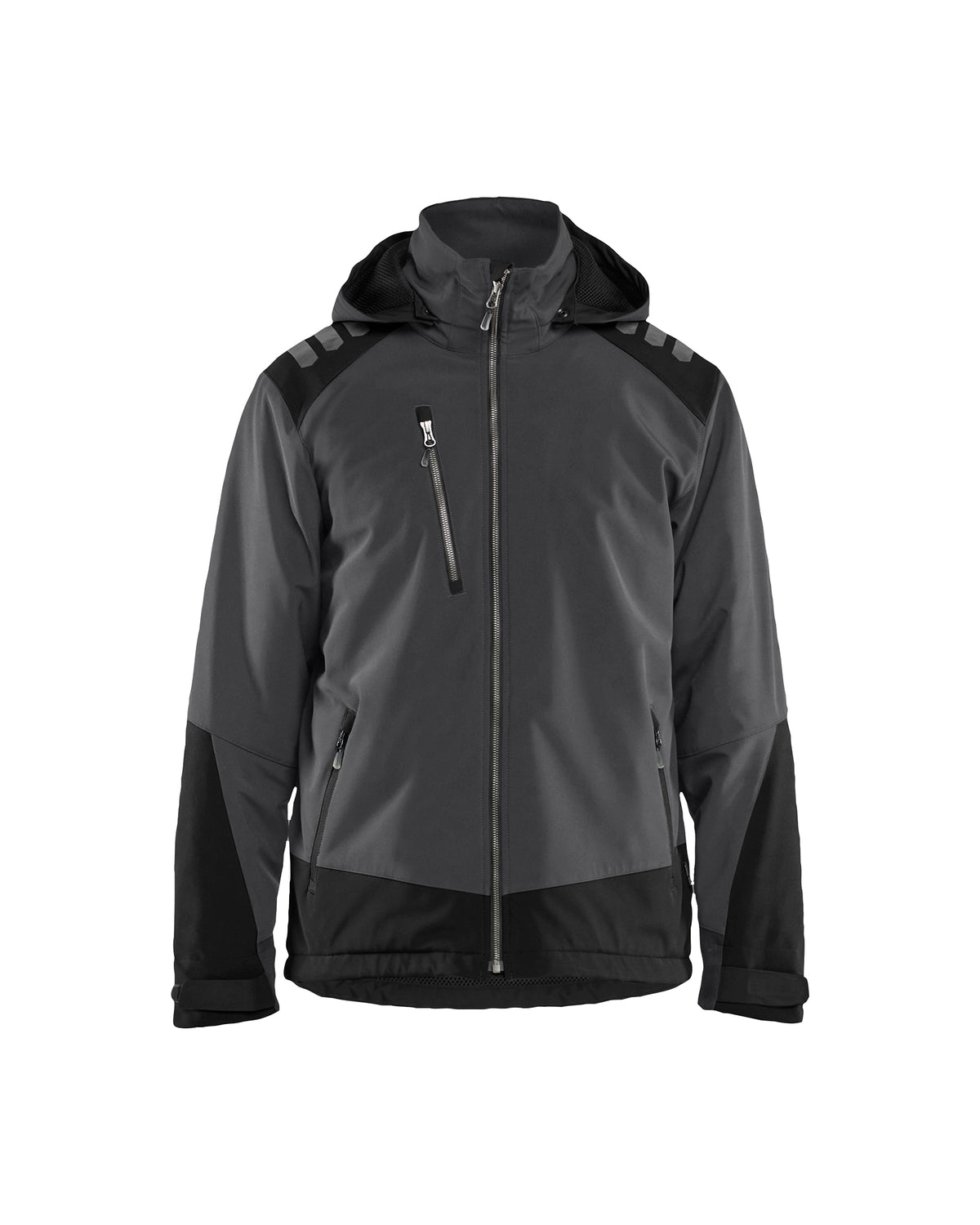 Softshell jack 4750 - Donkergrijs/Zwart