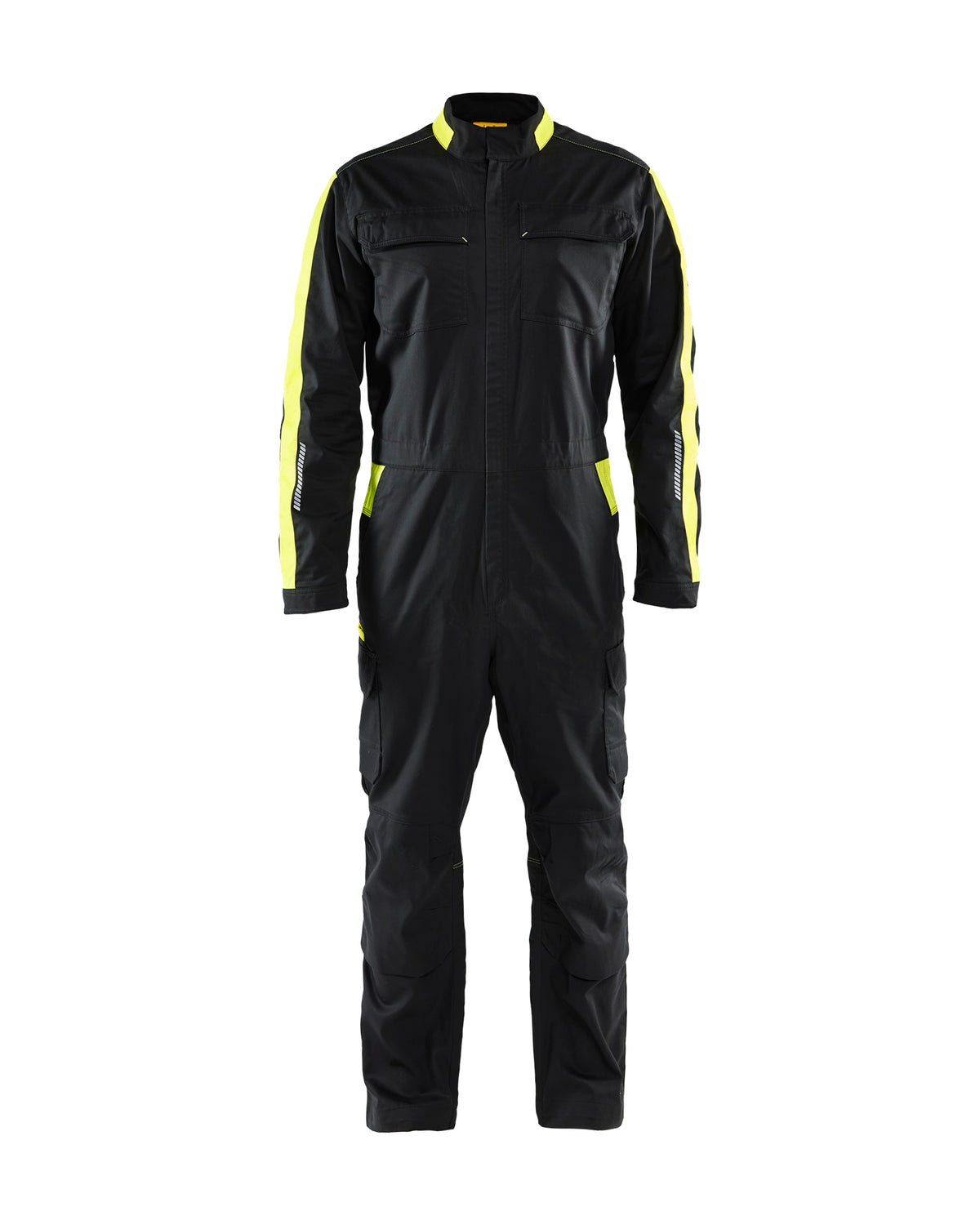 Industrie Overall 6144 - Zwart/High Vis Geel