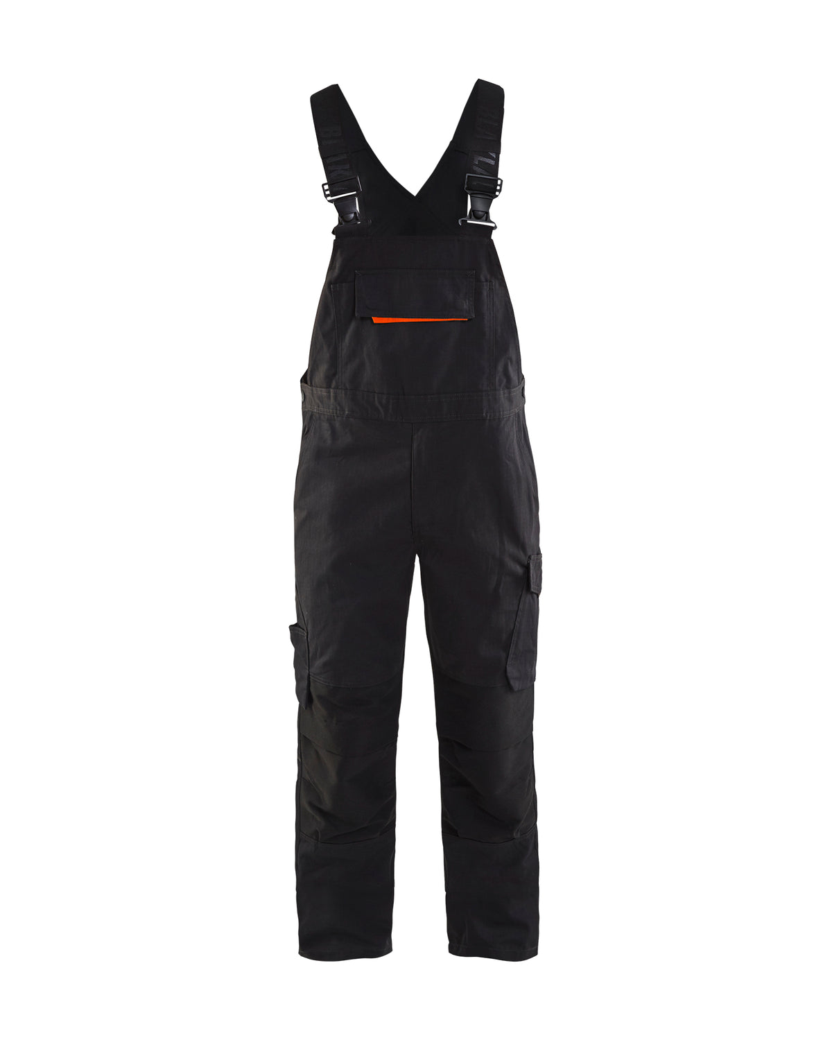 Bretelbroek 2695 - Zwart/Rood